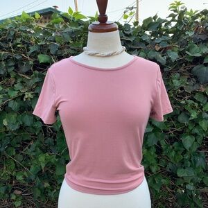 Gaze Light Pink‎ Top Blouse Size S